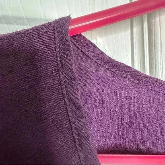 Northern  Reflections Blouse Lace Flowy Purple Size Large - Picture 2 of 16